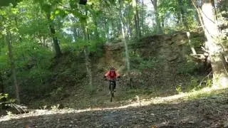 Stillwell Woods - Steep drop