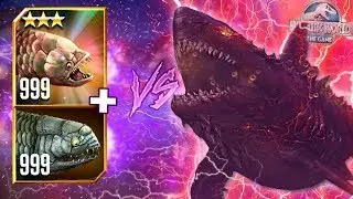 WORLD BOSS COLOSSUS 04 VS LVL 999 GILLICUS & RHIDOCUS! - Jurassic World - The Game | Ep. 169 HD