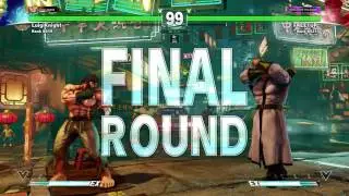 SFV: LuigiKnight [Ryu] vs Free1up [Bison] Ranked!