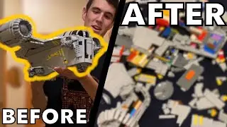 LEGO Razor Crest DESTROYED!!!