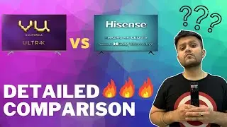 Hisense 4K TV vs VU Ultra 4K TV &ndash; Full Comparison | Asli Sach 🔥🔥