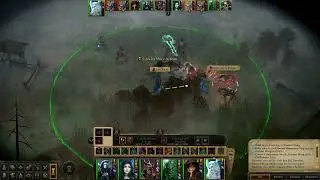 Pathfinder: Kingmaker - Evil - Greater Worg and Ferocious Worgs Near the Swamp Witch's Hut