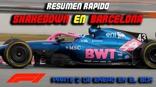 SHAKEDOWN EN EL BOX | Mercedes domina, Alpine y Aston Martin SORPRENDEN y m&aacute;s...
