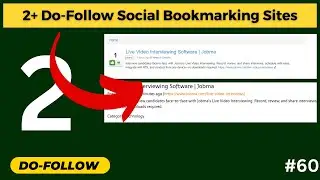 Create 2+ Do Follow Social Bookmarking Backlinks | Best Backlinks for Your Websites #dofollow