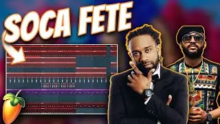 How to Make  Soca Fete/Carnival Beats in 2 Mins! | FL Studio 20 Tutorial