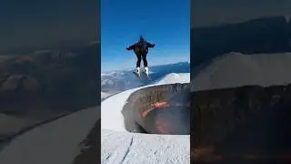 over the volcano !   10th attack