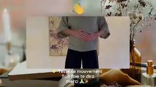✨ Do-In : mouvement pour drainer le foie apr&egrave;s les exc&egrave;s des f&ecirc;tes ✨