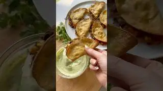 Хрустящие тако с черной фасолью