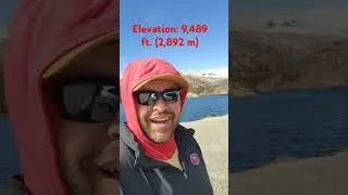 Ellery Lake, California | High winds at a high elevation on Tioga Pass #sierranevada
