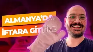 Almanya'da İftar Yapmak - Yeni İş Arkadaşlarımla İftar Yemeği Hazırladık!