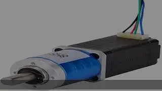 STEPPERONLINE 19:1 Planetary Gearbox Nema 8 Stepper Motor Geared Stepper Motor