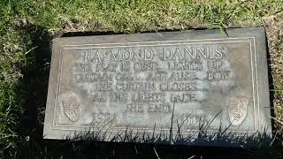 Actor Ray Dannis Grave Hillside Memorial Park Culver City California USA January 7, 2026