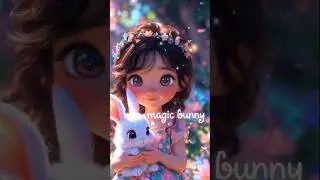 The Magic Bunny 🐰✨ | Cute 3D Cartoon Story for Kids #cartoon #whatsappstatus #kidsstory