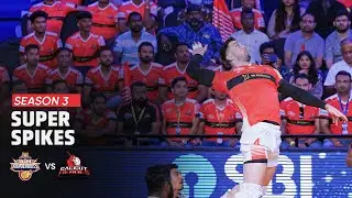 Super Spikes | Match 15 | Kolkata Thunderbolts vs Calicut Heroes | PVL Season 3