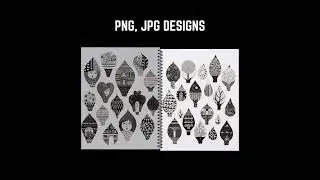 🌀 Zentangle Pattern Bundle &ndash; 700+ Printable Designs for Adults, Creativity & Mindful Drawing