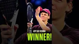 ATP 500 VIENNA- Jannik Sinner Champion 2025