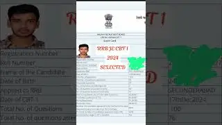 #rrbjecivil cbt1 2024 result #rrbjecbt2 #rrbsecunderabad #civilengineering #rrbje