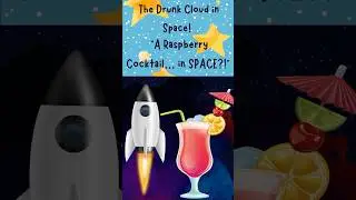 The Drunk Cloud In Space! A Raspberry Cocktail&hellip; in SPACE?!b #astropi #spaceweek #space #alien #short