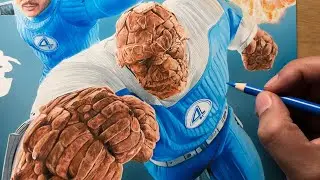 Fantastic Four (2025) Drawing The Thing | Part 4
