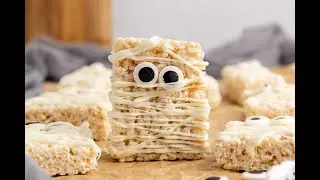 Turn Rice Krispie Treats into Mummies at Home | My Rad Kitchen