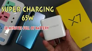 Realme X7 | 65W charging test | 38 minutes full of battery