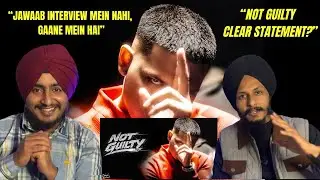 Reaction on Dhanda Nyoliwala - Not Guilty ( Official Music Video )