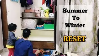 Time for wardrobe RESET l Homemaking #vlog #home #homemaking #ideas #homemaker #family #kids #winter