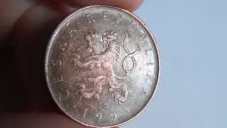 Coin of the Czech Republic 1993/Монета Чехии 1993 год