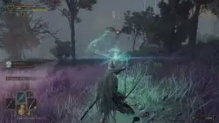 ELDEN RING The over powered harpy behind Fort Faroth