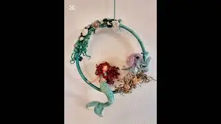 Meeresdeko #funkelwerkstatt #geschenkideen #liebevollehandarbeit #Meerjungfrau #oktopus #meerestiere