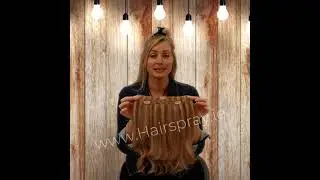 RUSSIAN HAIR INVISIBLE CLIP IN 16INCH