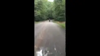 Motorcycle trip  - Virgina - Road to Paint Bank