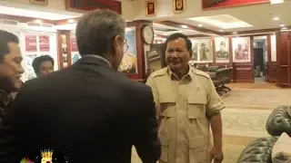 Bpk Prabowo bertemu Pemilik Burj Khalifa #news #meeting #menhan #viral #video #fyp