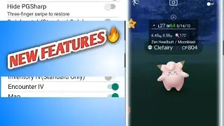 PG SHARP NEW UPDATE 1.8.7 | NEW FEATURES IN POKEMON GO!...
