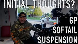 GP Softail Suspension First Impressions! Vlog2