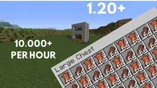 Super Simple AUTO Cow Farm for Minecraft 1.21+ (Steak & Leather Farm)