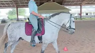 Shelbie Fredenhagen and Vern WE clinic