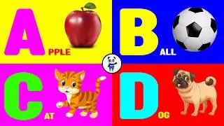 🌟 Kids A to Z 3 Words | 3 Words from Each Alphabet | A For Apple 🍏