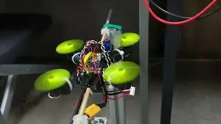 [flying squirrel drone] arduino drone roll angle test