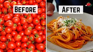 Make An All-Purpose Slow Roasted Garlic & Tomato Sauce Recipe | Amazing for Pasta!