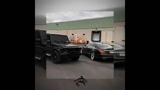 Бандиты с головы до ног 🖤 #caredit #recommended #trending #mercedes #cls #gclass