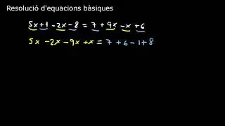 Equaci&oacute; b&agrave;sica