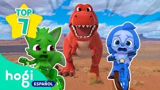 [TOP 7⭐️] Especial de Dinosaurios 🦖 | Los Mejores Videos de Dinosaurios | Hogi en español