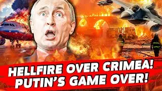 🚨RIGHT NOW! CRIMEA IN FLAMES! CRIMEAN BRIDGE HIT BY UNKNOWN WEAPON! BLASTS ACROSS COUNTRY!|DASHA