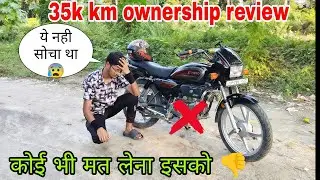 Splendor bs6 35k km ownership review | splendor modified #splendor #bikes #trending #herosplendor