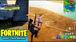 Defeat a spire guardian in Fortnite Chapter 2 Season 6