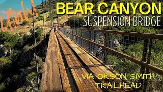 Hiking Bear Canyon Suspension Bridge | Draper UT