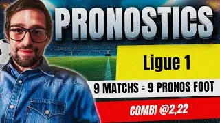 Pronostic foot Ligue 1 - Lens OM, Lyon Strasbourg, Brest PSG, Lille, Rennes, Monaco + ticket @2,22