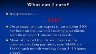How to make money with a work from home credit repair business
