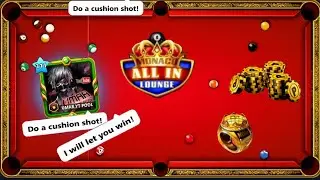 If They do CUSHION SHOT I Will DOUBLE Their COINS-UmarYTPool #8ballpool